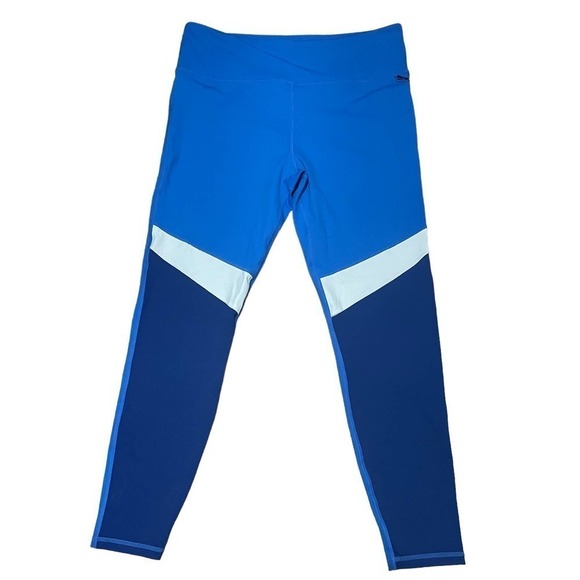 𝅺NWT Zyia Active Light n Tight Blue Tones High Rise Leggings - Picture 2 of 8